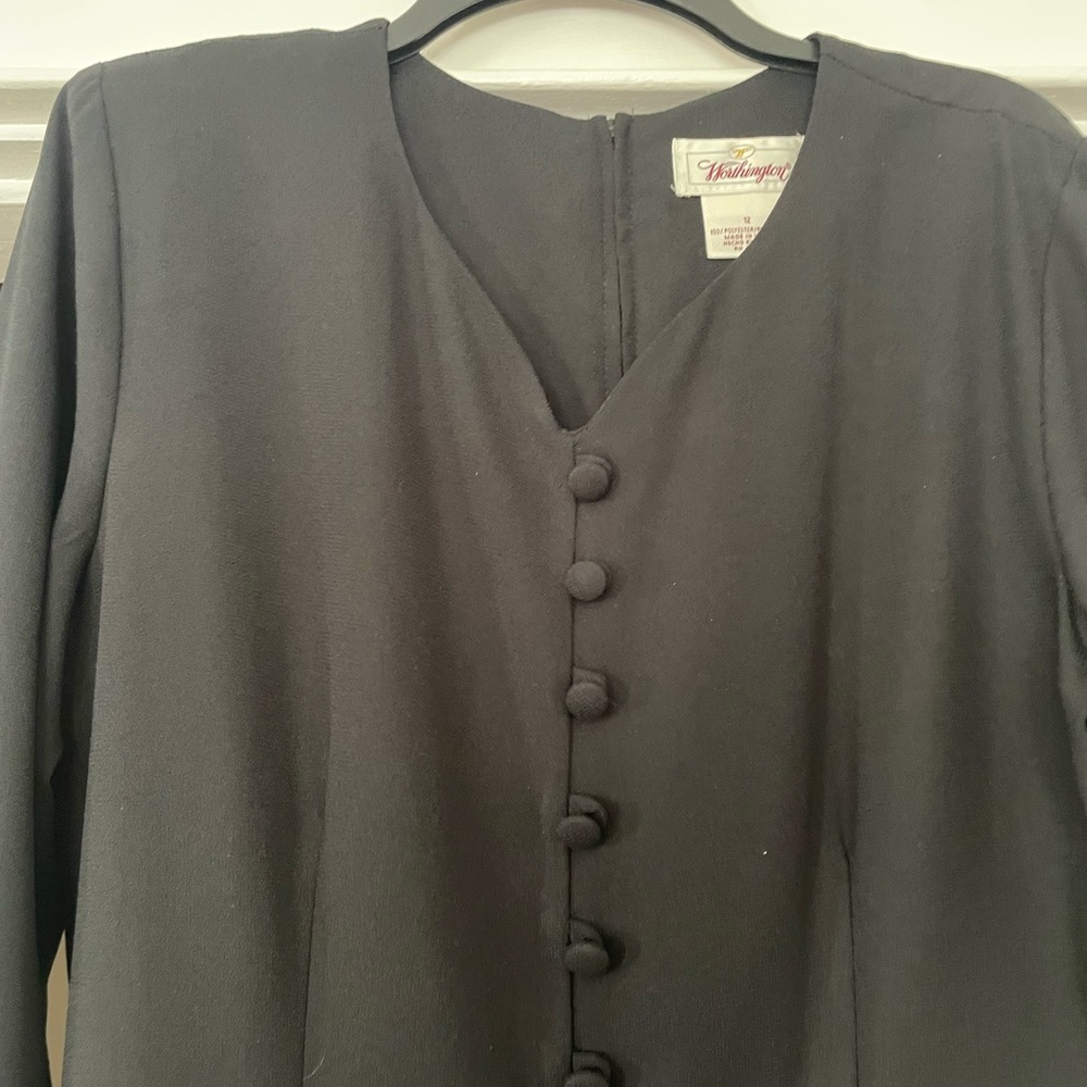 Black Worthington dress size 12.